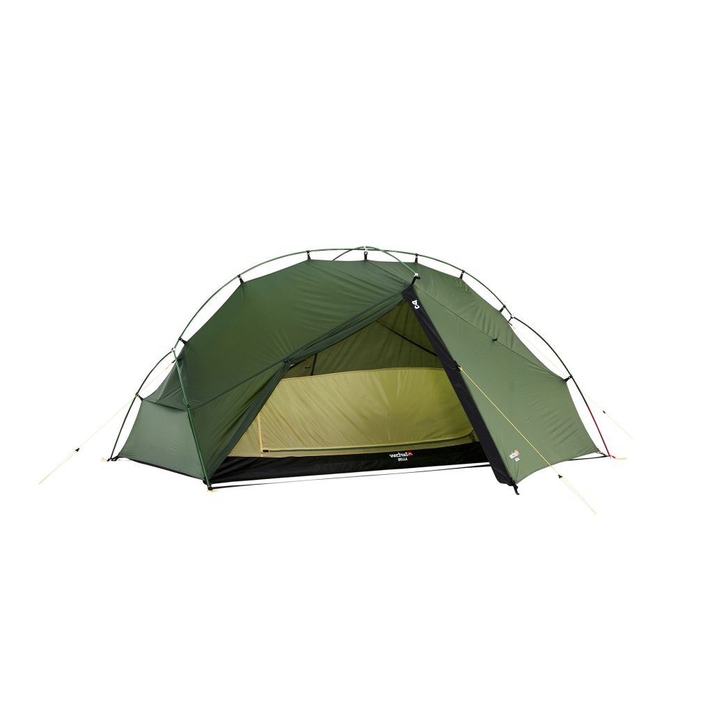 Tente De Randonnée Légère Wechsel Bella - Pour 1 à 2 Personnes - Poids 1,4 Kg - Pliée 50x15 Cm - Géodésique